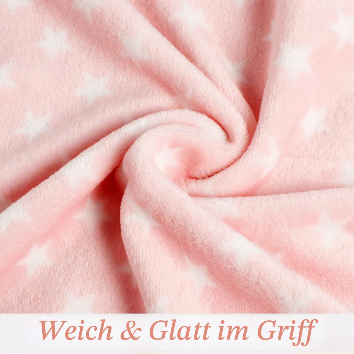 Unisex Babydeken 2-Pack Jongens Meisjes Knuffeldeken Kruipdeken Baby Beddengoed Kinderwagen Pluizig voor Pasgeborenen Zachte Deken 75cmx100cm Roze+Wit