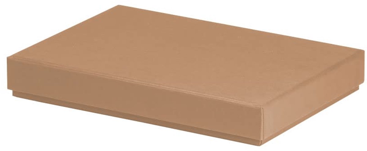 Papier 13521453621 - Boxline kartonnen doos rechthoekig, geschikt voor DIN A5, kracht, 1 stuk