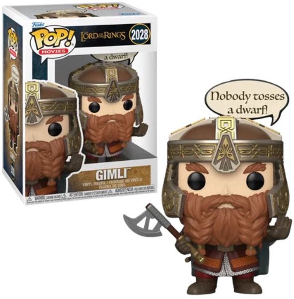 Pop Movies: Lord of the Rings - Gimli - Funko Pop #2028 — cadeau in Spellen & Speelgoed - foto 3