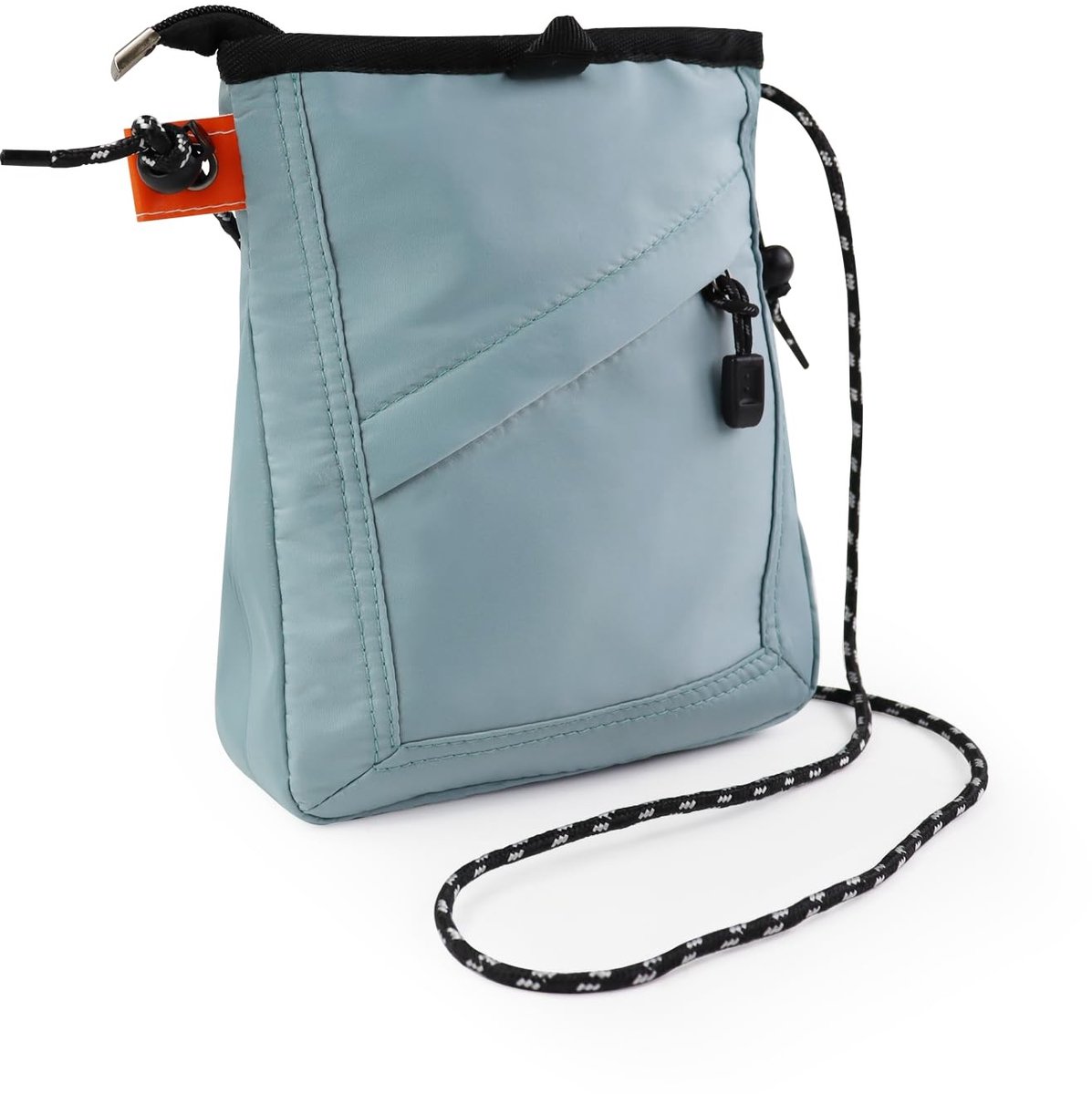 Dailygoods - Andiker Schoudertas voor dames, lichte waterdichte crossbody tas voor dames met verstelbaar trekkoord, stijlvolle nylon crossbody tas voor heren voor winkelen en reizen