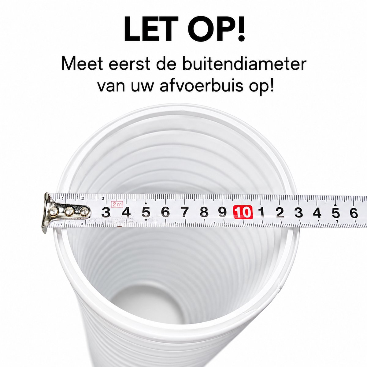 Airco-adapter Ø150 mm – Geschikt voor Velux dakraam – Koppelstuk voor mobiele airco met flexibele slang van Ø150 mm buitendiameter – Warmteafvoer via raam — afbeelding 2