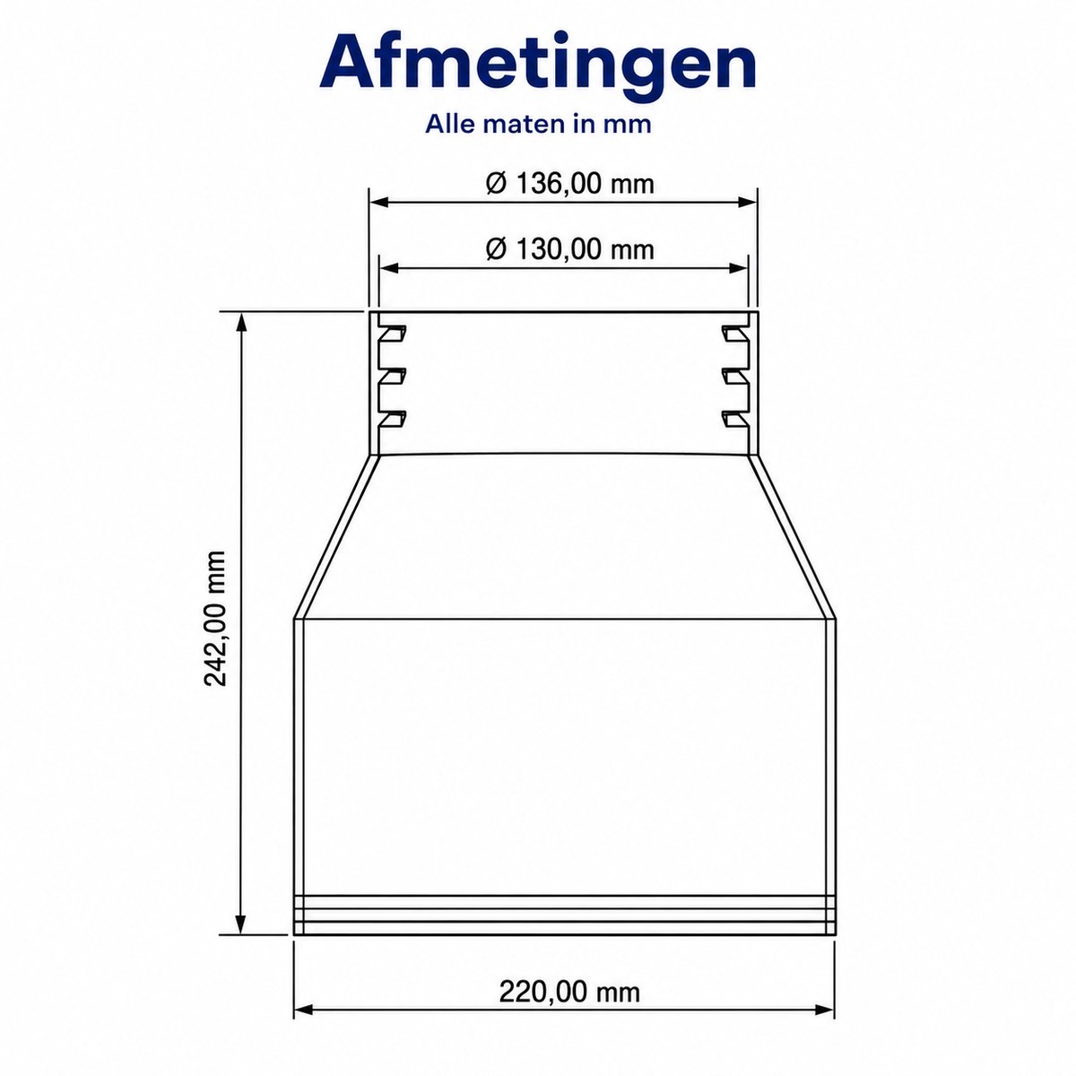 Airco-adapter Ø150 mm – Geschikt voor Velux dakraam – Koppelstuk voor mobiele airco met flexibele slang van Ø150 mm buitendiameter – Warmteafvoer via raam — afbeelding 6