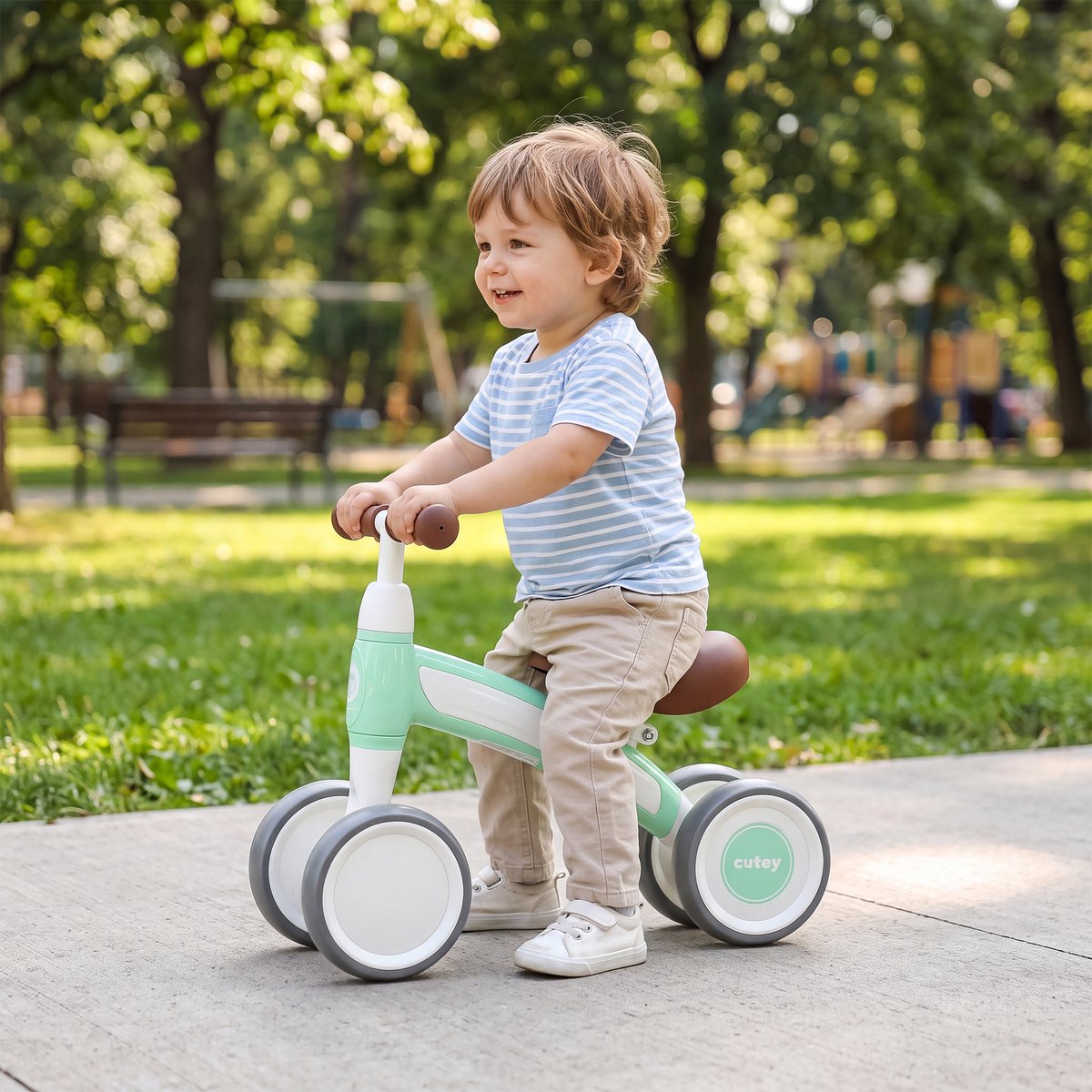 Qplay Cutey Loopfiets - Peuter Balansfiets thumbnail 2