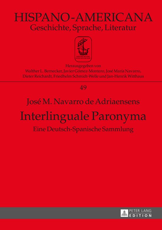 Hispano-Americana 49 - Interlinguale Paronyma - cover