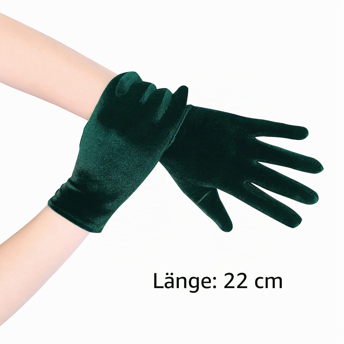Fluwelen Handschoenen Voor Vrouwen 1920 Flapper Elastische Polslengte Banket Handschoenen Thee Party Halloween Kostuum Handschoenen