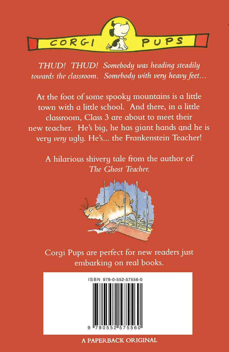 The Frankenstein Teacher - back cover