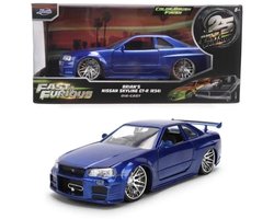 Brian's Nissan Skyline R34 GT-R Fast And Furious modelauto 1:32