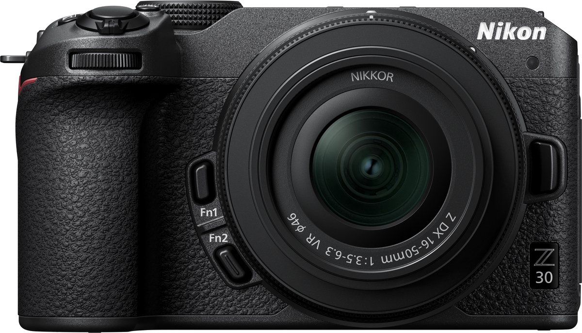 Bol.com Nikon Z30 systeemcamera + NIKKOR Z DX 16-50mm VR - Compact formaat - automatische stand - foto en video - Wi-Fi / Blueto... aanbieding