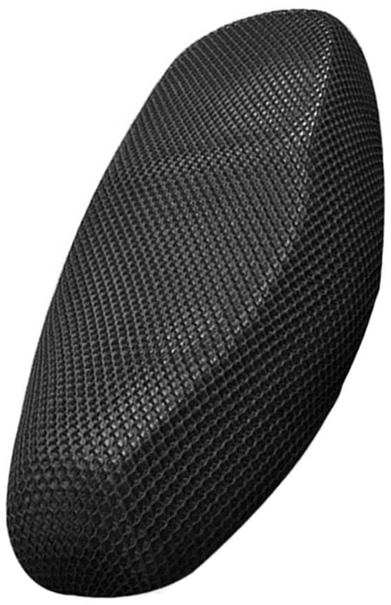 Stoelhoes Universele Motorfiets Antislip Zadelhoes Flexibele Waterdichte Motorfiets Stoelbeschermers Ademend Motorzadelhoes 3D Mesh Zitkussen Zwart L
