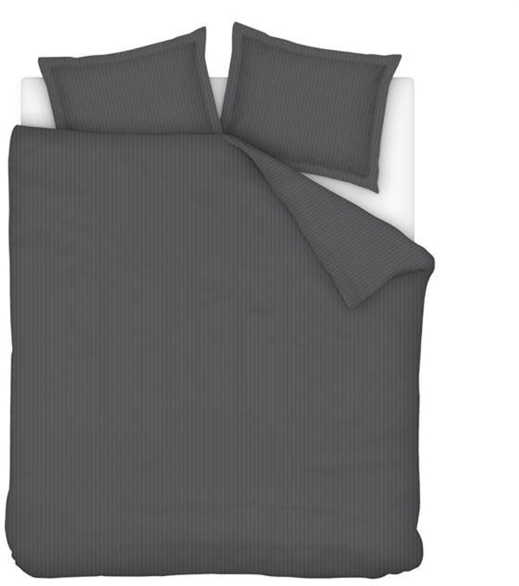 Ivorlyn Kent Dekbedovertrek - Tweepersoons - 200x200/220 cm - Anthracite