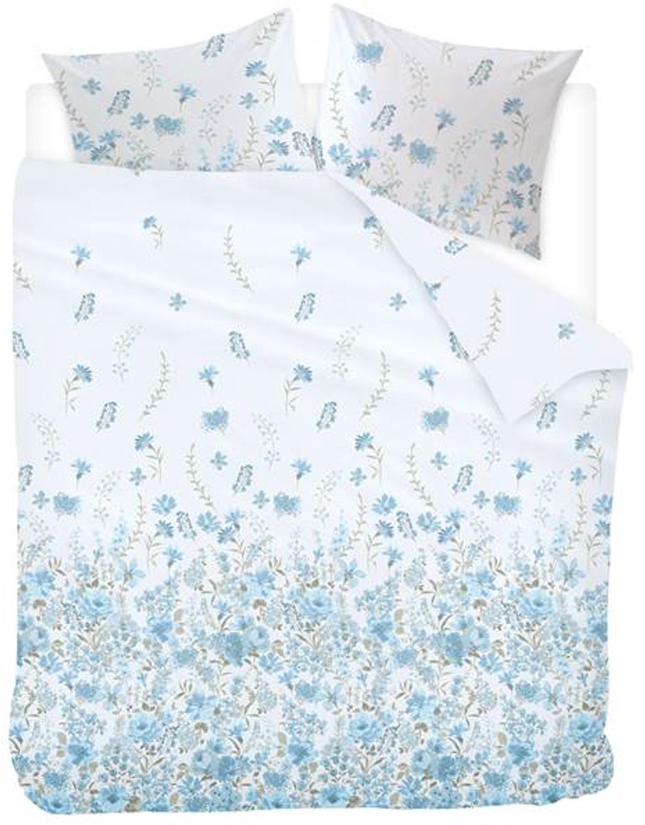 Ivorlyn Perth Dekbedovertrek - Lits-jumeaux - 240x200/220 cm - Blue