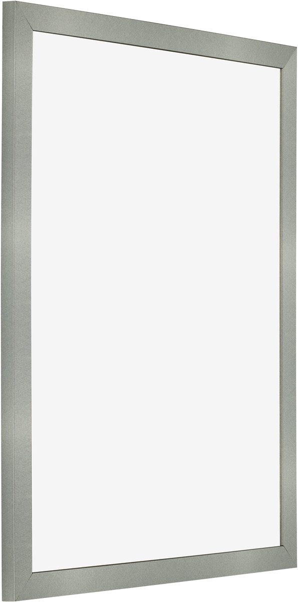 Fotolijst 50x65 cm - MDF - Aluminium Geborsteld - Benno