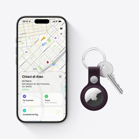 Apple AirTag - 2e génération (2026) - 4 pièces