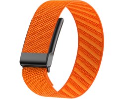 Strap-it Gebreid bandje Nylon geschikt voor WHOOP 5.0 - Oranje