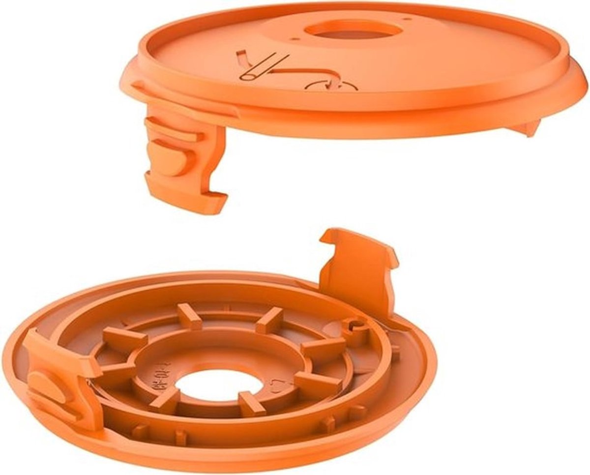 Vervangende Graskanttrimmer Spoelcover - Geschikt voor EasyCut, ComfortCut en PowerCut - 2 Stuks voor Optimale Bescherming en Prestaties