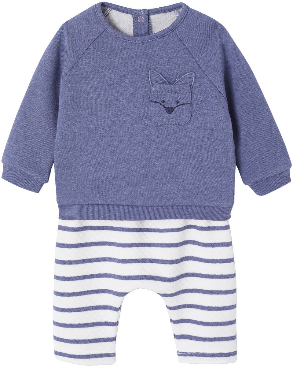 Vertbaudet Set sweater en broek baby