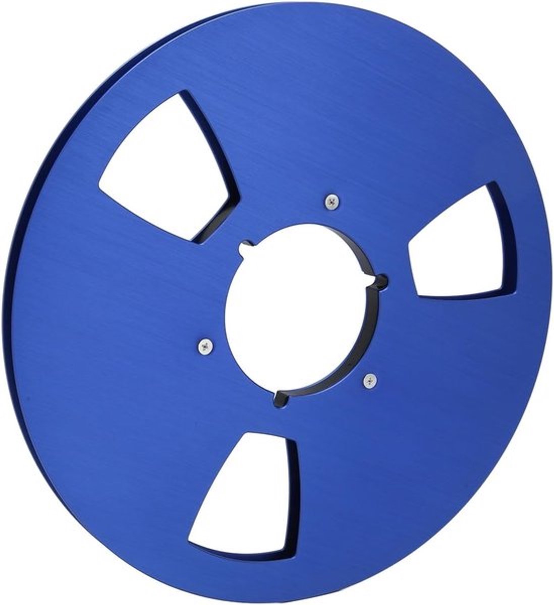 Lege 10.5 Inch Take Up Reel voor Geluidsbanden - Universeel Aluminium Onderdel voor Open Machines - 3-Hole Ontwerp en Duurzaam Gebruik