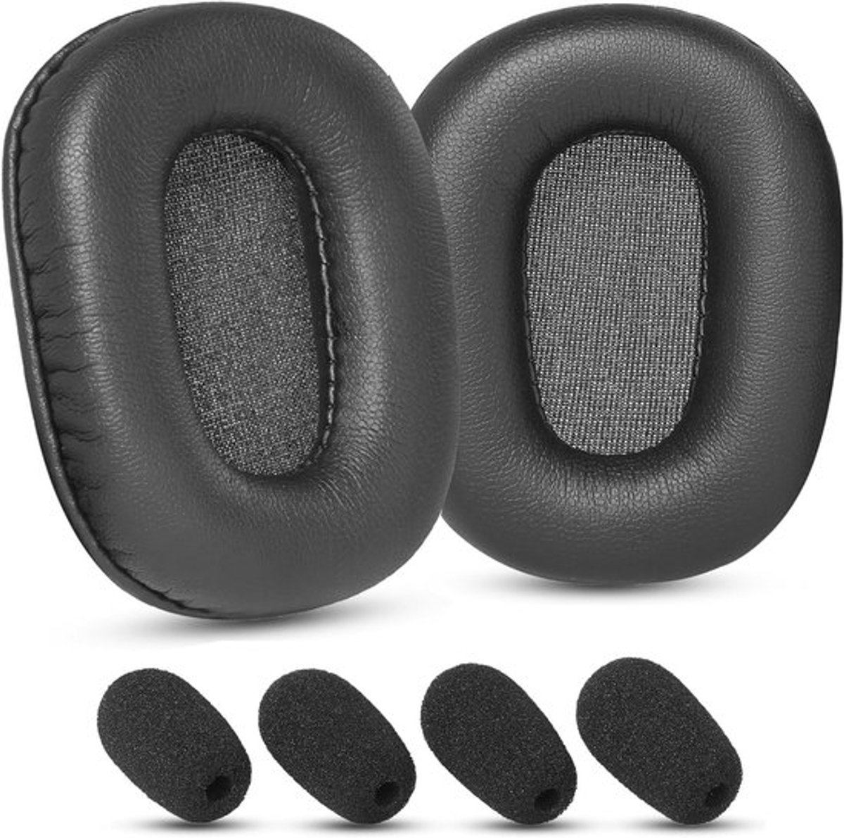 Zachte Geheugen Schuim Oorkussens voor Bluetooth Hoofdtelefoon - Comfortabele Vervangingsaccessoires voor Lange Luisterperiodes