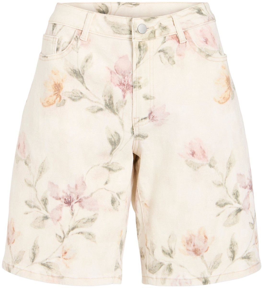 VILA Bermuda short VICHIA Mid-waist