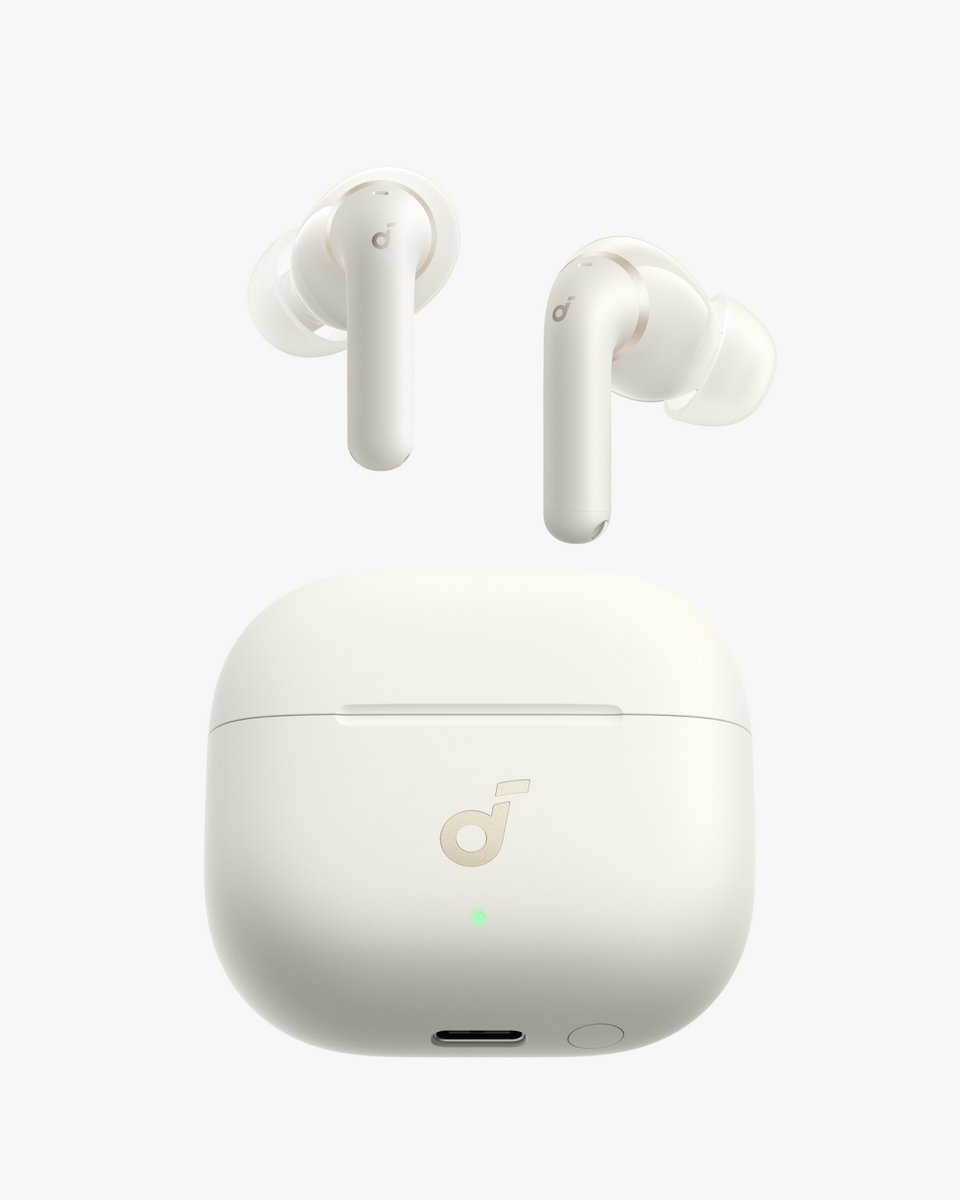 soundcore Anker P42i Draadloze Oordopjes, Adaptieve ANC Voor Dagelijks Geluid, Hi-Res Audio Met LDAC, Natuurlijke Modus Voor Concerten & Live Events, 56Uur Speeltijd, Al-Oproepen Met 6 Microfoons, Draadloos Opladen, IP55