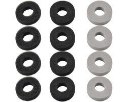 Set van 12 Schokdempers voor Gaming Controllers - Geschikt voor PS5, Xbox One, Switch OLED en Steam Deck - 3 Verschillende Dikte Opties