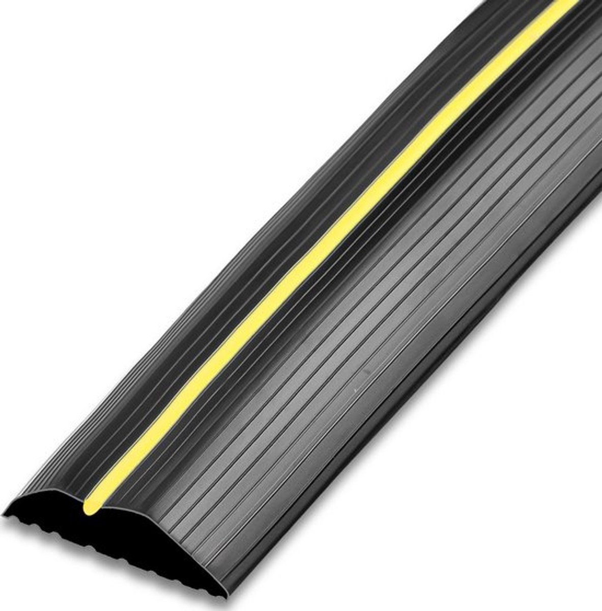 Garagedeurdrempelafdichting 3 m - PVB-rubber - Antislip - Waterdicht - Voorkomt binnendringen van water/stof - Eenvoudig te installeren - Afdichtstrip