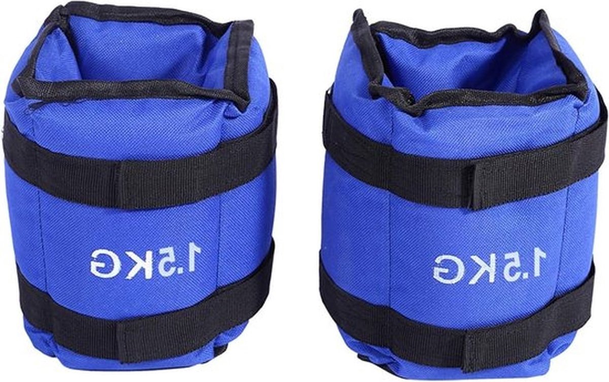 Duurzame verstelbare enkelgewichten van 2 kg tot 5 kg voor fitness, jogging en aerobics, ideaal voor krachttraining en looptraining