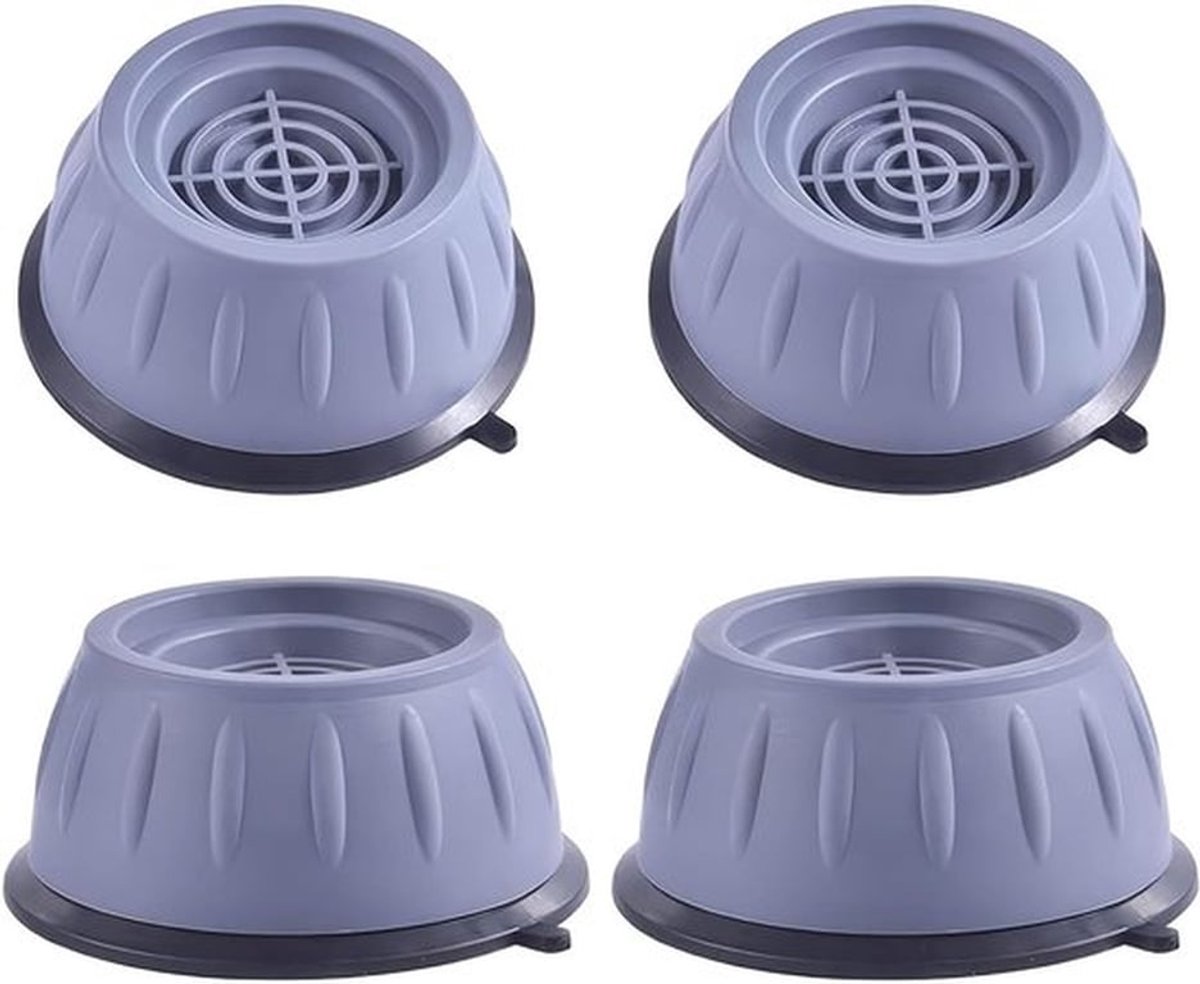 Anti-vibratie voeten voor wasmachines - Universele, slipvaste rubberen voetjes ter bescherming en verlenging van de levensduur van uw wasmachine