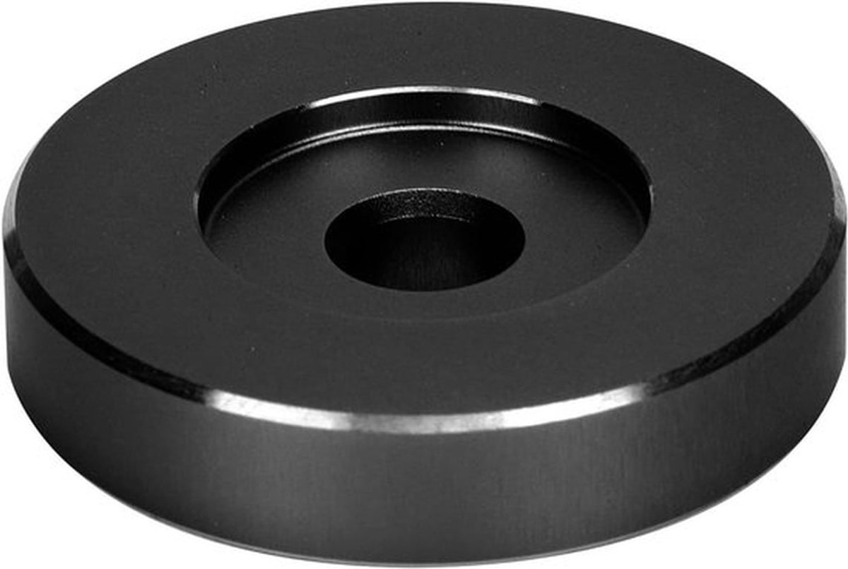 Duurzame Aluminium Adapter voor 45 RPM Platen met Grote Gaten, Stabiele Weergave en Hoge Geluidskwaliteit, Geschikt voor Diverse Platenspelers