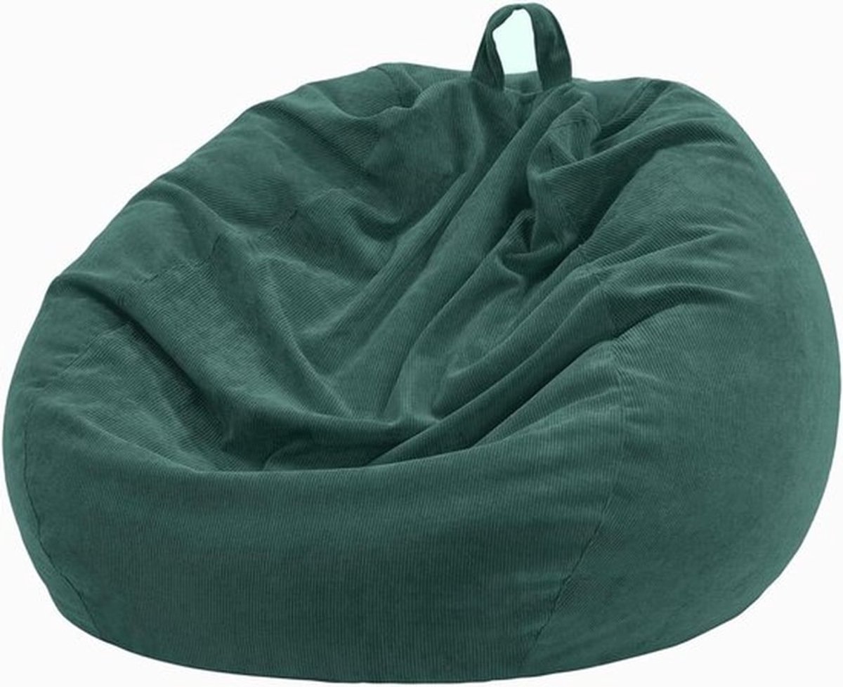 Opbergzak Zitzakstoel - Opbergzak voor Kinderen - Zacht Speelgoed - 300L Inhoud - Premium Corduroy - 110 x 89 cm - Zitzak