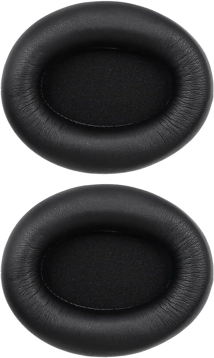 SnelShoppen - Vervangende Oorkussens Geschikt voor Sony WH-1000XM3 Hoofdtelefoon met Geluidsisolatie Geheugenfoam (Zwart)