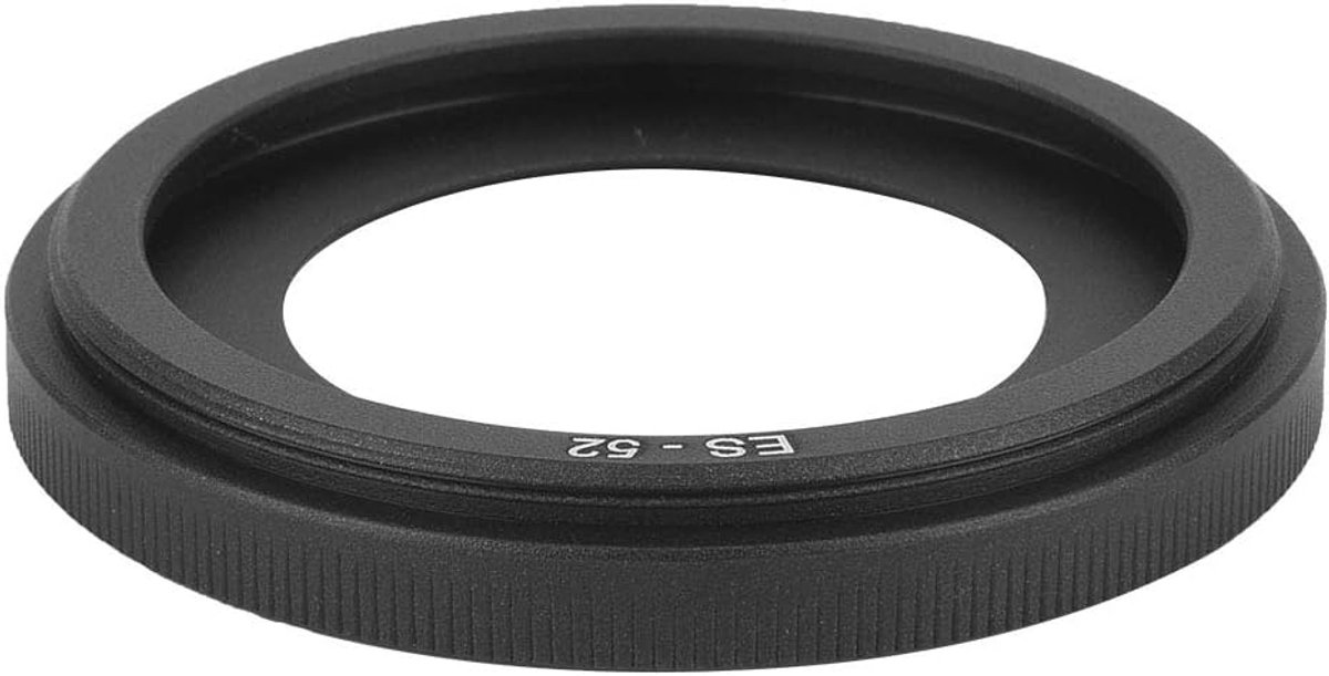Lenskap ES-52 - Aluminium - Bescherming tegen licht en krassen - Voor 24mm F/2.8 & 40mm F/2.8 - ShopVlot