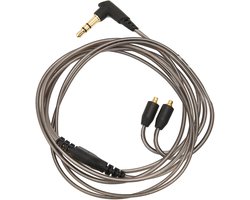 MMCX naar 3.5mm hoofdtelefoon audio kabel - vervangend - zachte kabel - voor uitstekende geluidskwaliteit - ShopVlot