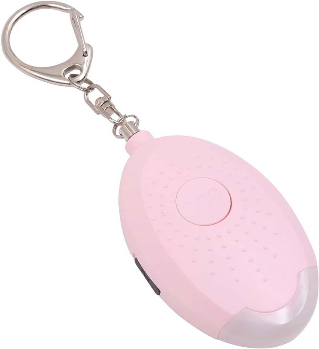 SnelShoppen - Veiligheidsalarm voor Vrouwen 130dB met LED Zaklamp Sleutelhanger Klein Oplaadbaar Persoonlijk Alarm voor Meisjes Kinderen Ouderen Stude