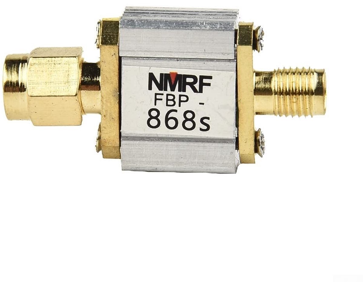 SAW Bandpass Filter 868MHz met 4MHz Bandbreedte voor LoRa, LoRaWAN en Helium-toepassingen, 866-870MHz