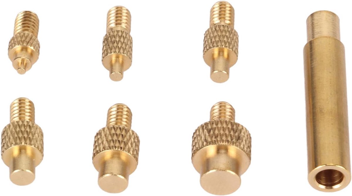 SnelShoppen - Soldering Tips, Hittebestendige Insteek Tips, Schroefdraad Insteek M2 M2.5 M3 M4 M5 M6, 1/4 M8 Universeel 936 voor Soldeerijzer, Insteek