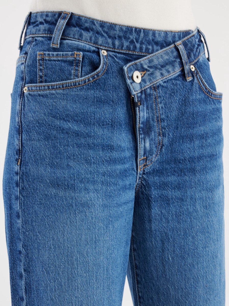 COJ - Cora - Relaxed Straight Jeans - Dark Blue