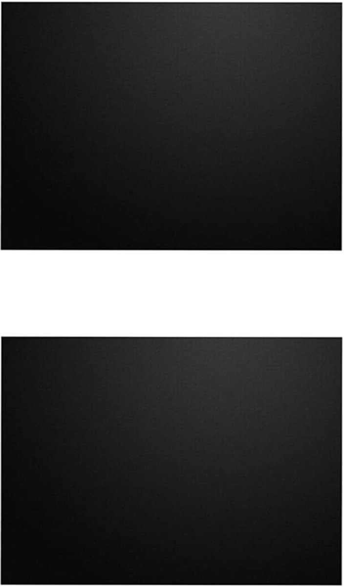 SnelShoppen - 2Pcs Gasfornuis Beschermers, Siliconen Fornuis Deksel, Snijbaar en Herbruikbaar, Warmtebestendig tot 370°C, Ideaal voor Keuken Schoonmaa