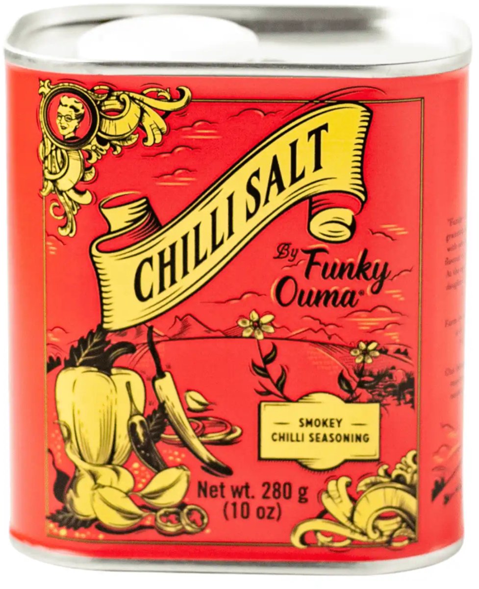 Funky Ouma - Chilli Salt - Tin 280g