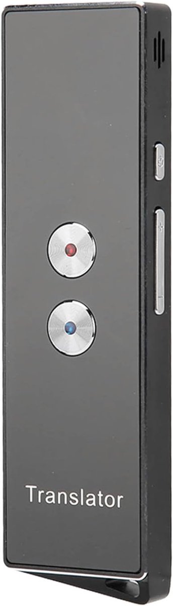 Voice Translator - 144 Talen Vertaling - Aluminium Behuizing - Synchronized Text Display voor Eenvoudige Communicatie - ShopVlot