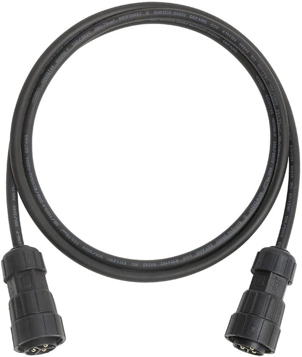 SnelShoppen - Solar Micro Omvormer Kabel WVC Serie Waterdicht 1m - Geschikt voor Zonnepanelen, Weerbestendig, Hoge en Lage Temperatuur