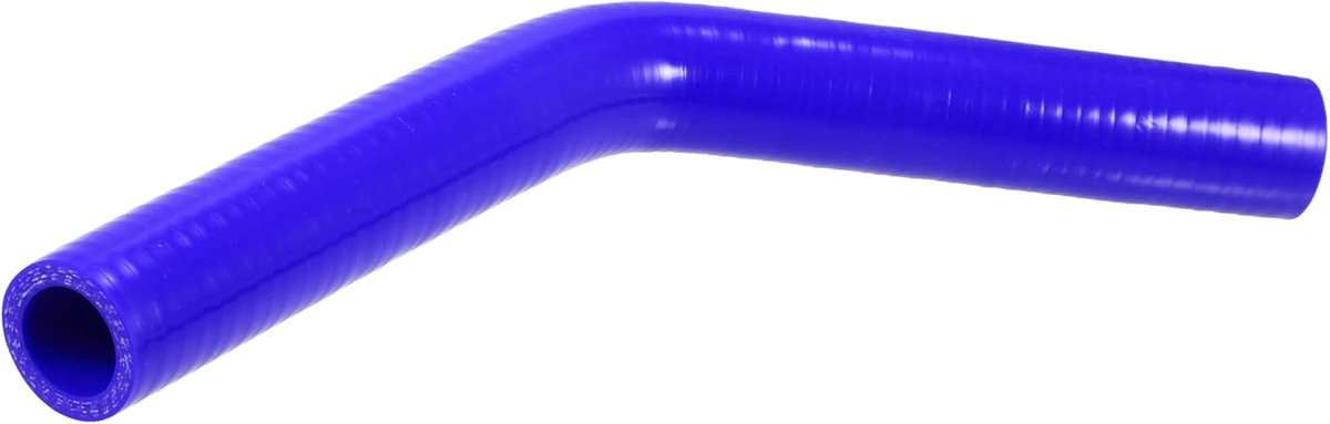 A ABSOPRO Universal 25mm 0.98" ID 45 Degree Car Clutch Silicone Hose Blue - ShopVlot