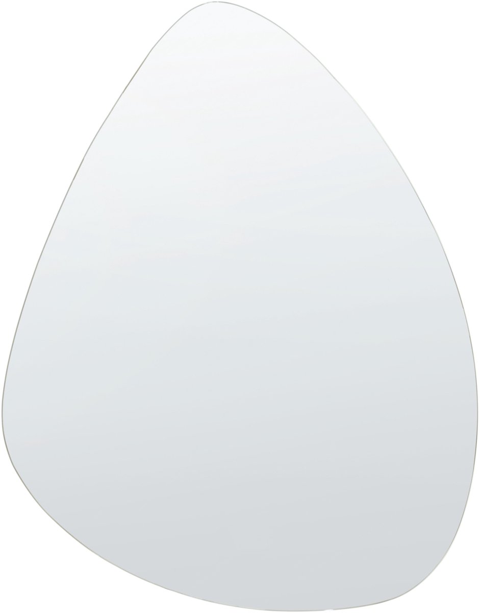 LUGNY - LED-badkamerspiegel - Zilver - Glas