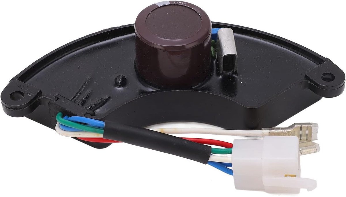 SnelShoppen - AVR Spanningsregelaar Rectifier voor Benzine Generator, Automatisch, 450V, 680uF, 6 Draden, 5.5-6.5 kW, Diesel Generator Accessoire