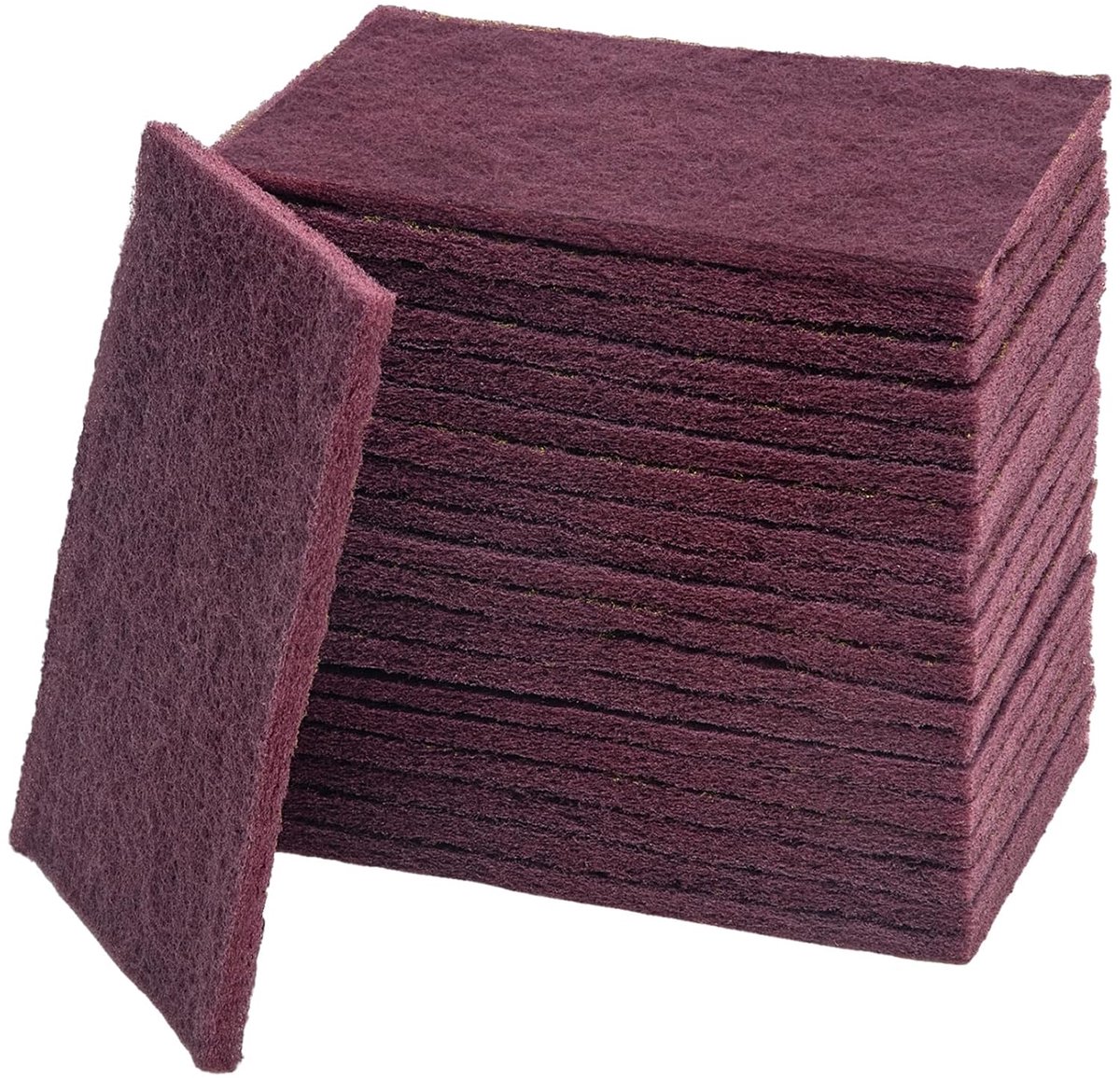 20 Stuks Universeel Schuur- en Schrobpad - 15x23 cm - Voor Lakvoorbereiding - Schuren en Ontvetten