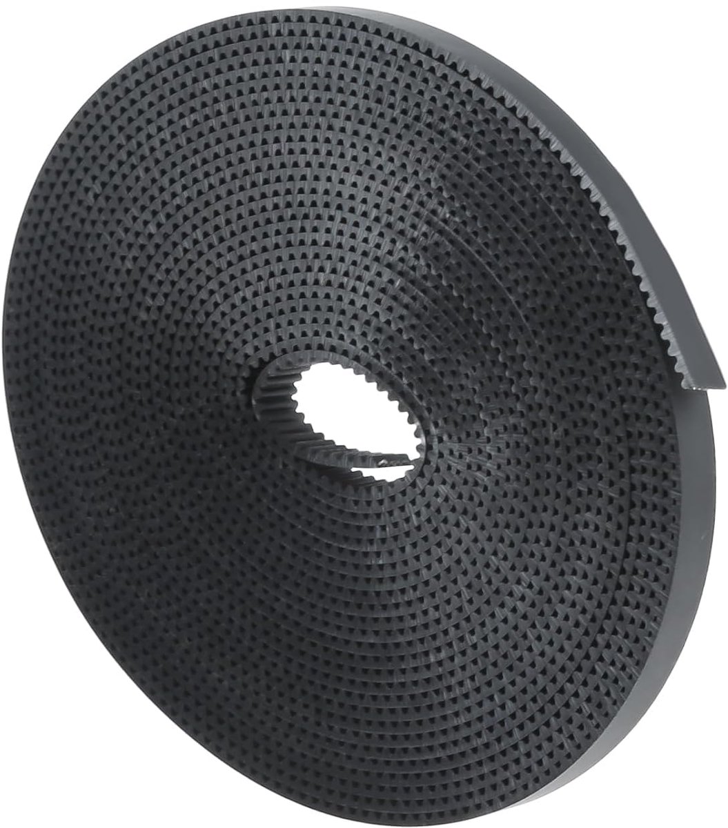 SnelShoppen - MUXSAM Distributieriem Timing Riem 5 m GT2, 6 mm Breed, Glasvezel Antislip voor 3D-Printers zoals Prusa i3, Ender 3, Ender 5, CR-10, Ane