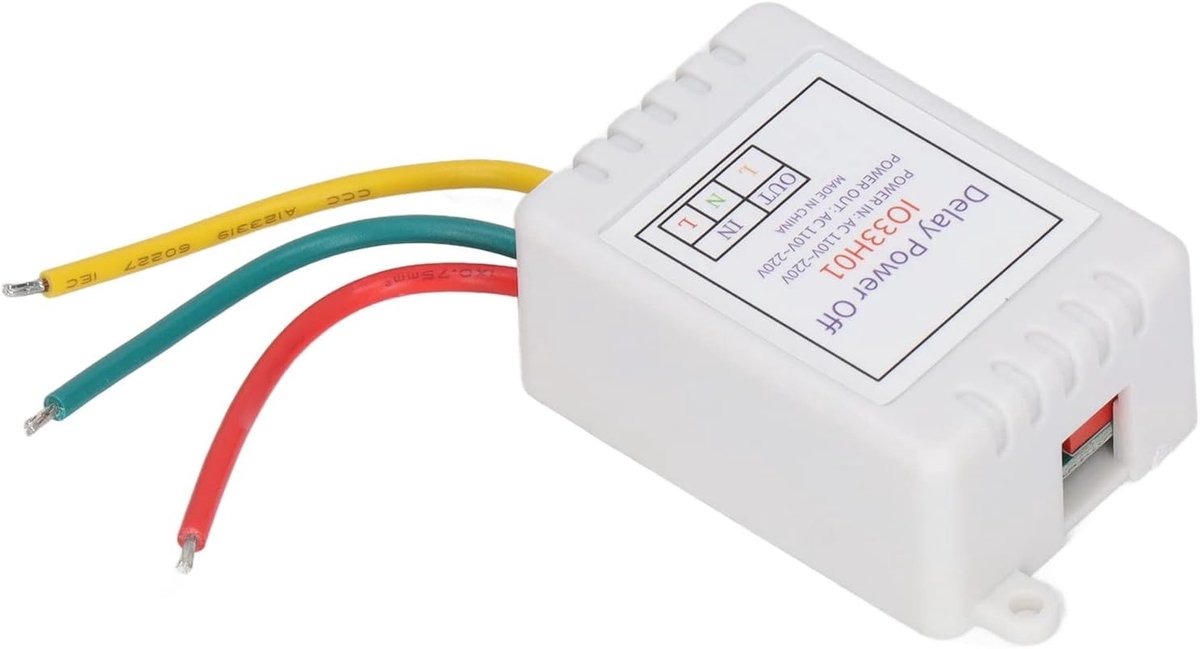 Verstelbare Timer Relay Schakelaar met 16 Modi, LED Indicator, 110-220V AC voor Lampen, Ventilatoren en Motoren