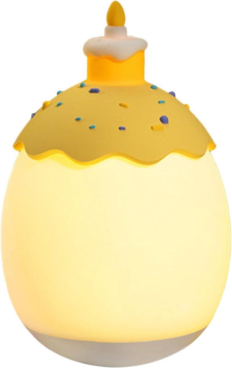 Kinderdagverlichting, kindernachtlamp Kinderlampen voor kinderen voor | Cakevorm dimable oplaadbare omgevingslicht, bureauaccessoires kamer decor, verjaardagsfeestje gunsten