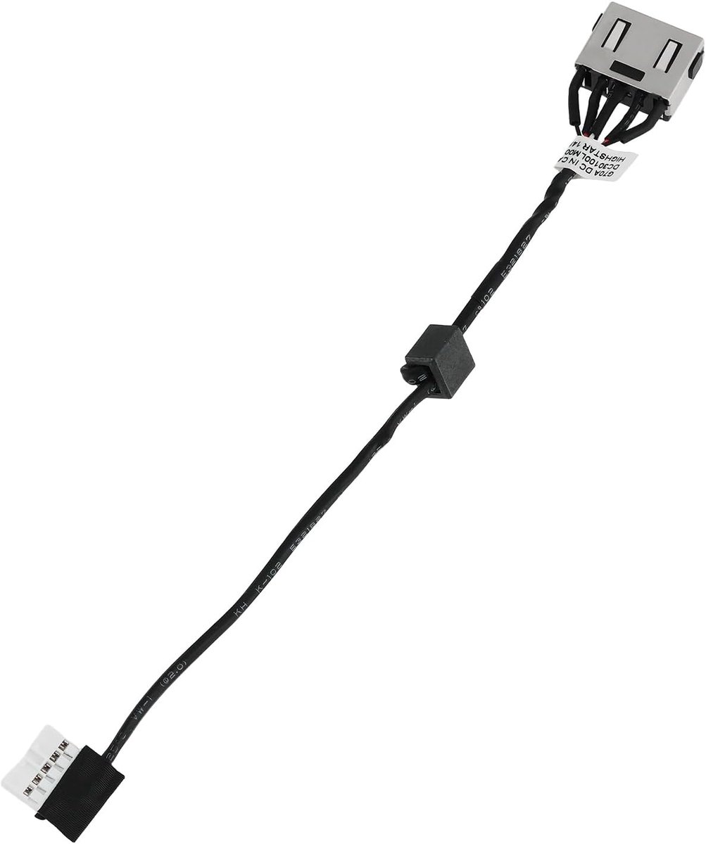 SnelShoppen - Laptop DC Power Jack Port Socket Kabel 14cm Vervangingskabel voor Lenovo G70-70 en 80HW Modellen - Stabiele Elektrische Verbinding - Ide