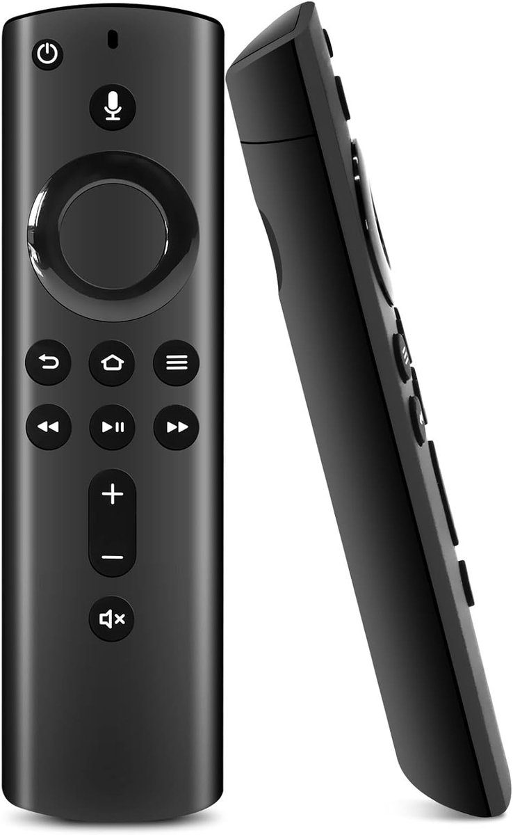 SnelShoppen - Vervangende Stembediening Afstandsbediening Compatibel met Smart TV's van Insignia, Toshiba, Pioneer - Inclusief Gesproken Zoekfunctie